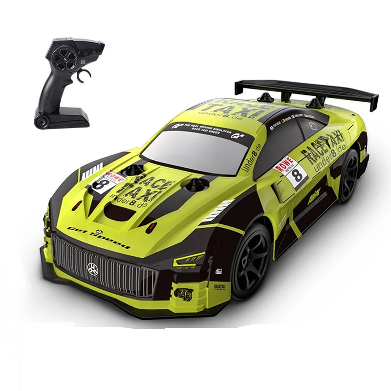 ﻿ JJRC Q165 2.4G RC Car Super GT RC Sport Racing Drift Car 1:18 Remote Control Module 4WD RTR Car Toys Children for Gifts