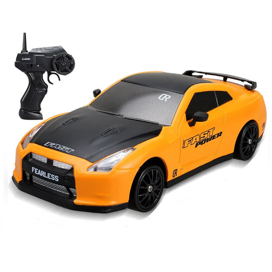 2.4G High speed Drift Rc Car 4WD Toy Remote Control AE86 Model GTR Vehicle Car RC Racing Cars Toy for Children Christmas Gifts