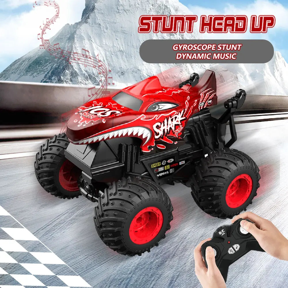 2.4G Remote Control Stunt Dance Car RC Drift Car High Speed Rocking Spray Remote Control Cars Off-road Vehicle Children Toys