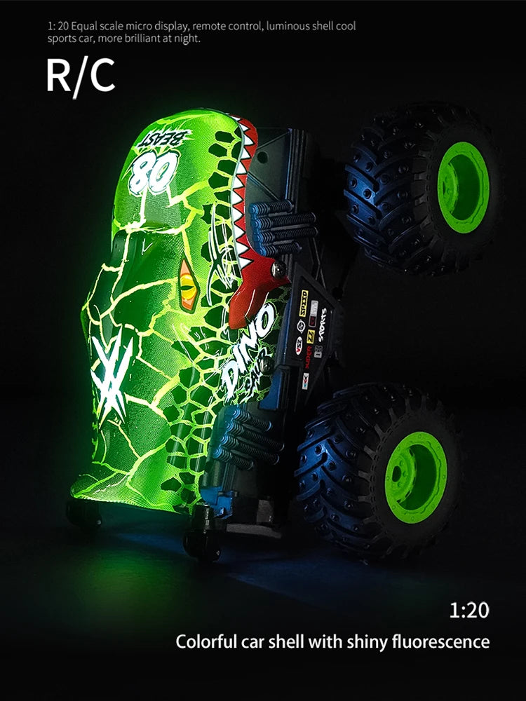 2.4G Remote Control Stunt Dance Car RC Drift Car High Speed Rocking Spray Remote Control Cars Off-road Vehicle Children Toys