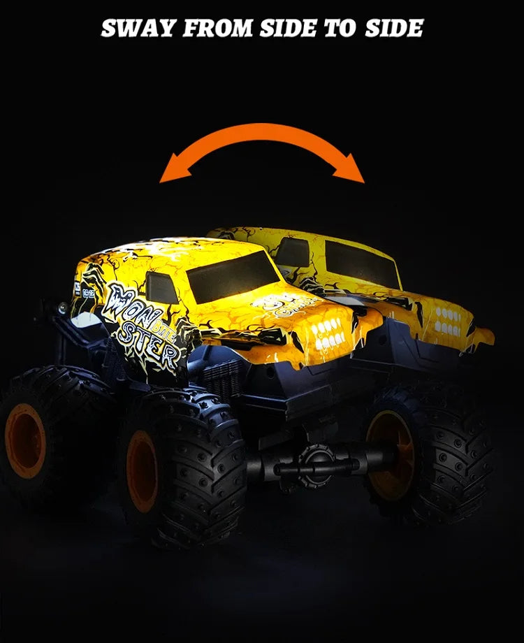 2.4G Remote Control Stunt Dance Car RC Drift Car High Speed Rocking Spray Remote Control Cars Off-road Vehicle Children Toys