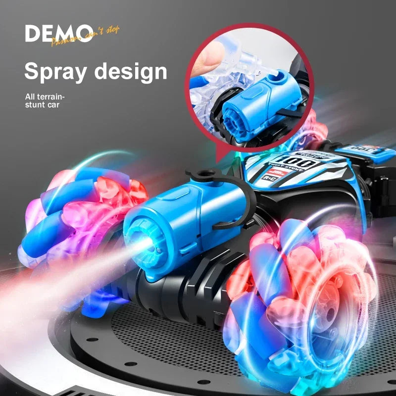 New Remote Control Car RC Gesture Sensing Stunt Car Drift Spray High Speed 360° Off Road Cars for Kids Boys Girls Gifts Auto Toy