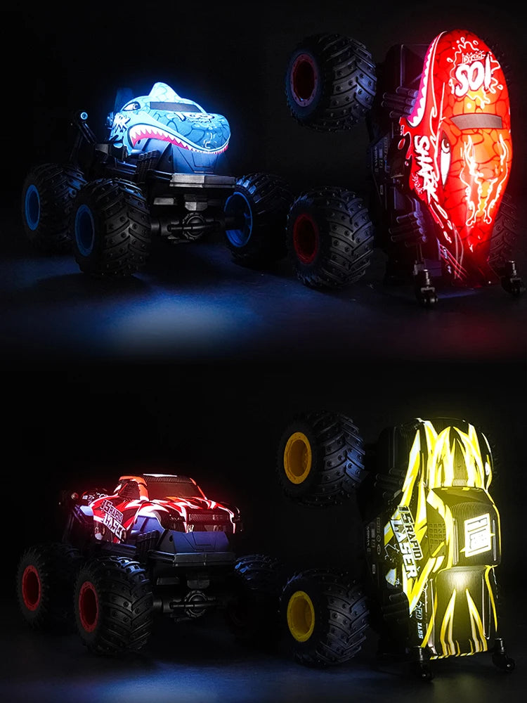 2.4G Remote Control Stunt Dance Car RC Drift Car High Speed Rocking Spray Remote Control Cars Off-road Vehicle Children Toys