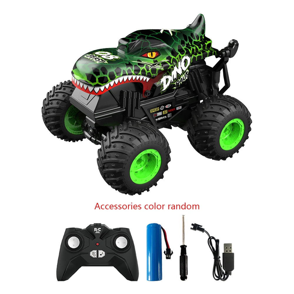 2.4G Remote Control Stunt Dance Car RC Drift Car High Speed Rocking Spray Remote Control Cars Off-road Vehicle Children Toys