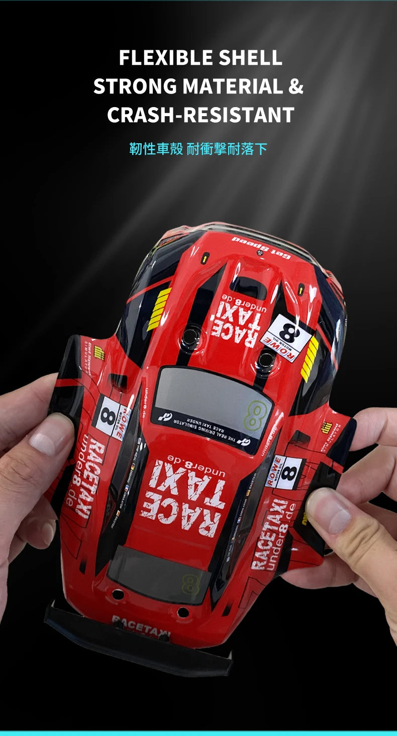 ﻿ JJRC Q165 2.4G RC Car Super GT RC Sport Racing Drift Car 1:18 Remote Control Module 4WD RTR Car Toys Children for Gifts