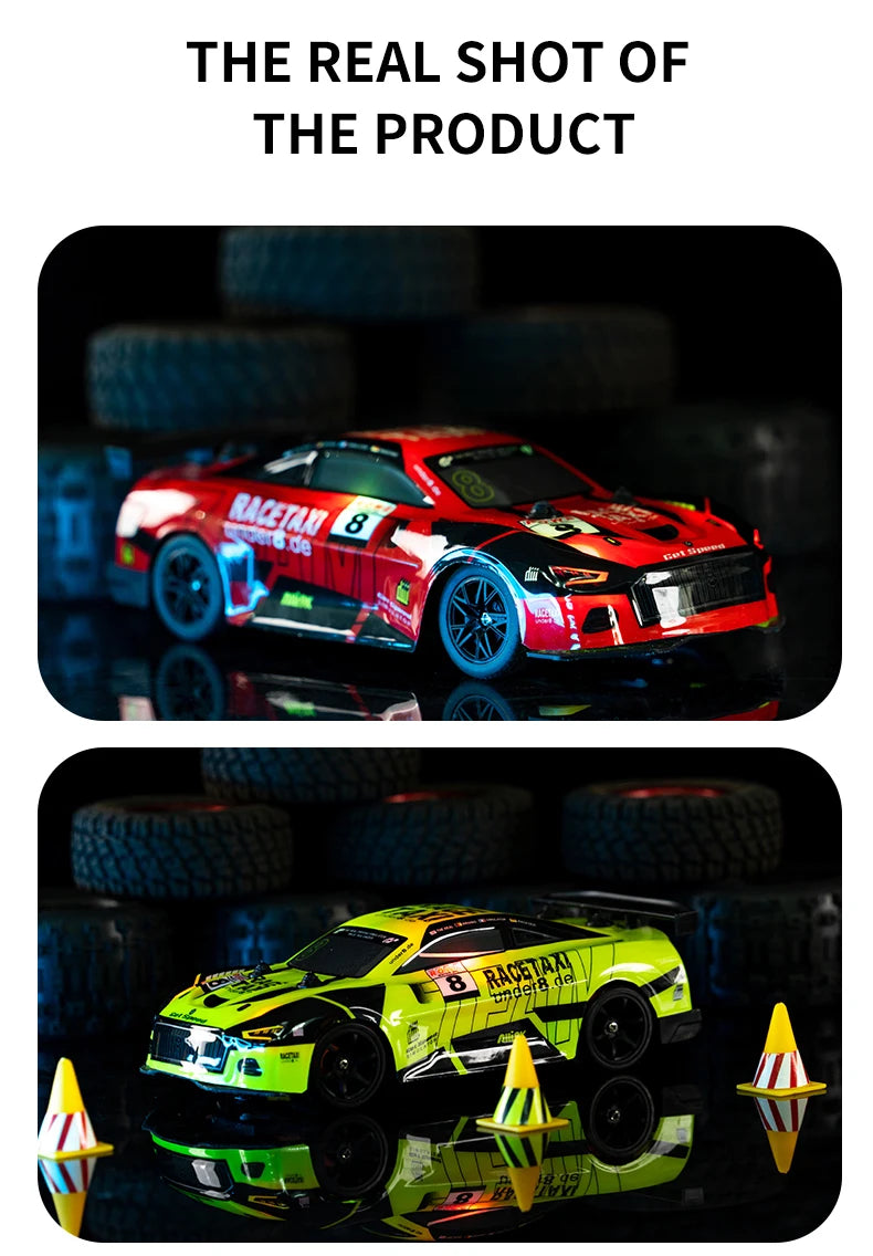 ﻿ JJRC Q165 2.4G RC Car Super GT RC Sport Racing Drift Car 1:18 Remote Control Module 4WD RTR Car Toys Children for Gifts