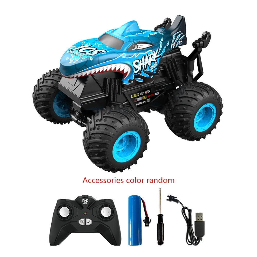 2.4G Remote Control Stunt Dance Car RC Drift Car High Speed Rocking Spray Remote Control Cars Off-road Vehicle Children Toys