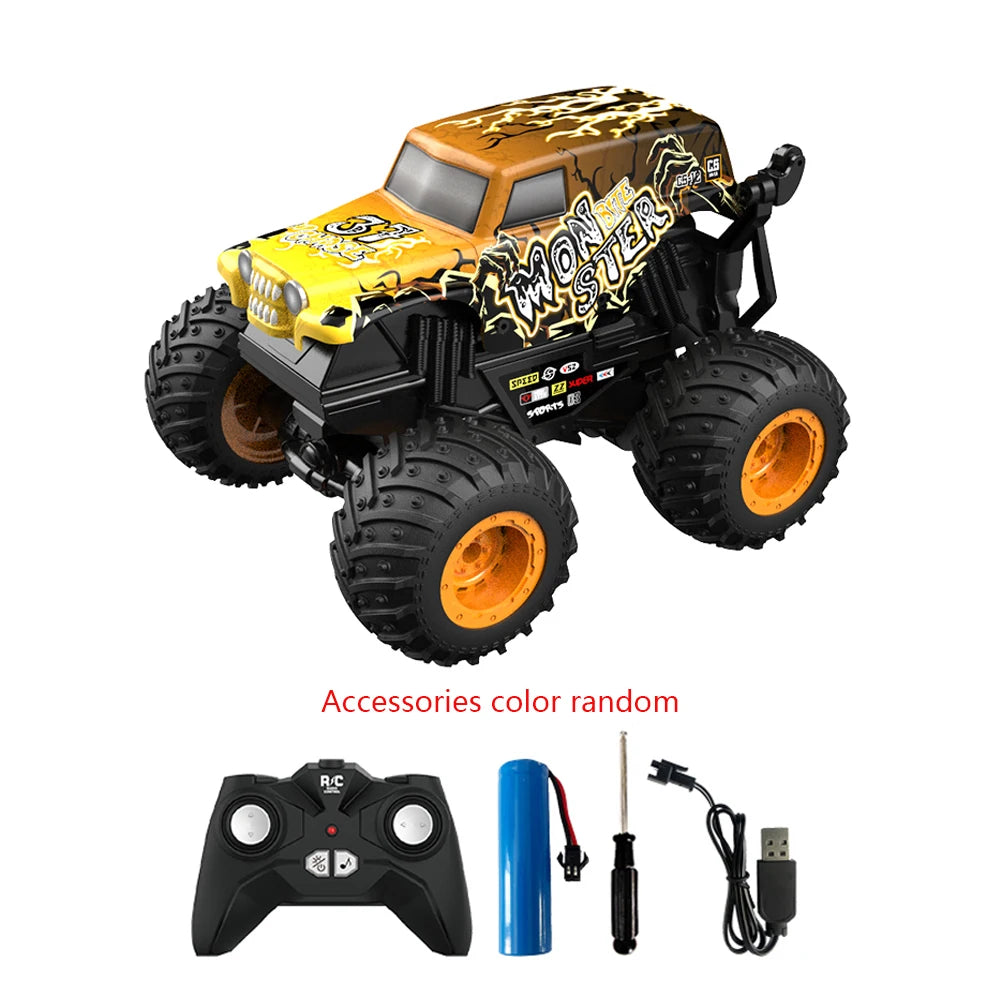 2.4G Remote Control Stunt Dance Car RC Drift Car High Speed Rocking Spray Remote Control Cars Off-road Vehicle Children Toys