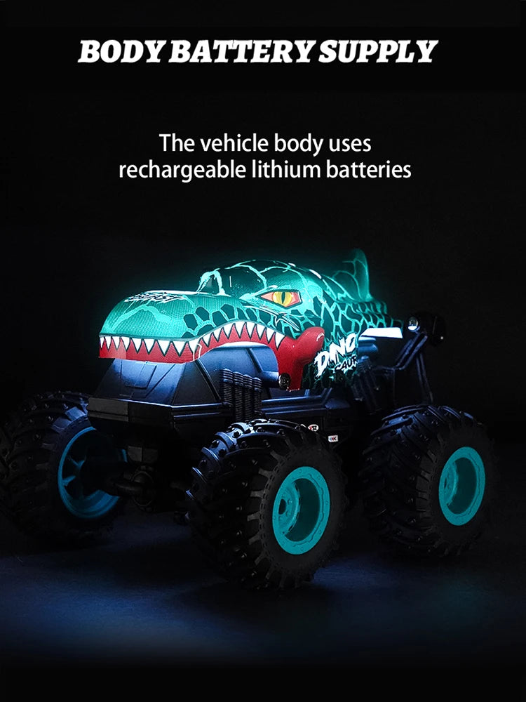 2.4G Remote Control Stunt Dance Car RC Drift Car High Speed Rocking Spray Remote Control Cars Off-road Vehicle Children Toys