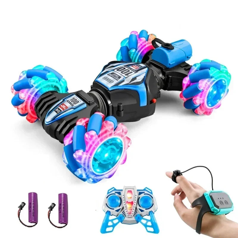 New Remote Control Car RC Gesture Sensing Stunt Car Drift Spray High Speed 360° Off Road Cars for Kids Boys Girls Gifts Auto Toy