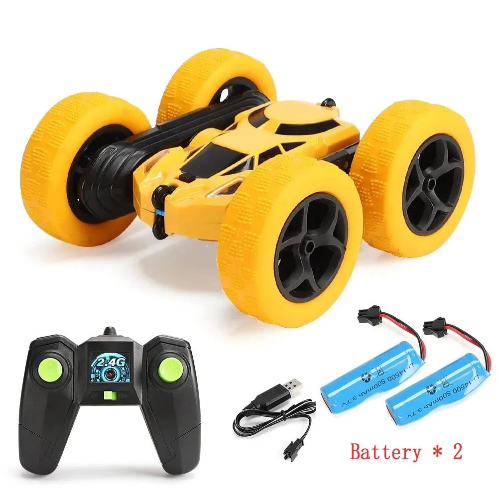 RC Stunt Car Children Double Sided Flip 2.4G Remote Control 360 Deree Rotation Off Road Drift RC Car Gifts For Kids Adults Boys