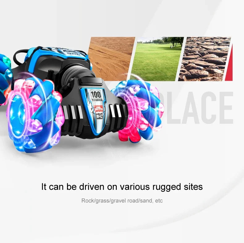 New Remote Control Car RC Gesture Sensing Stunt Car Drift Spray High Speed 360° Off Road Cars for Kids Boys Girls Gifts Auto Toy