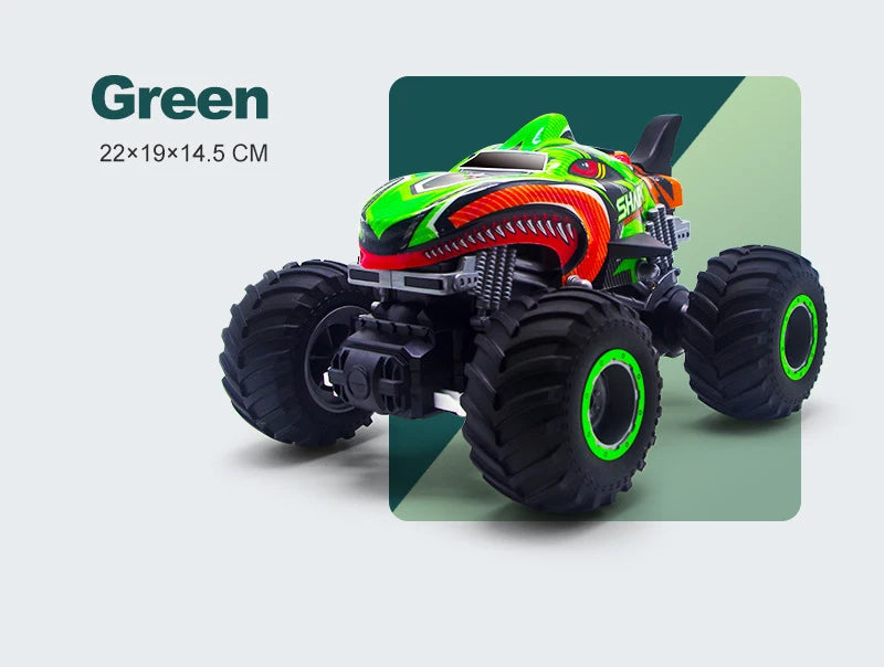 2.4G Remote Control Cars Monster Truck RC Car Electric Trucks Stunt Cars with Light Sound Spray Toys for Boys Kids Children Gift