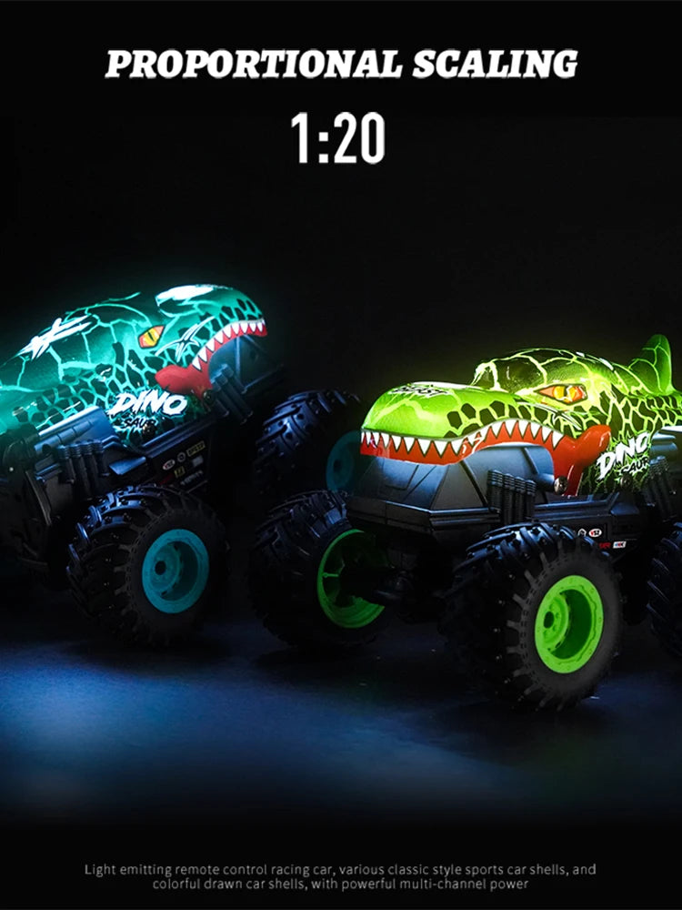 2.4G Remote Control Stunt Dance Car RC Drift Car High Speed Rocking Spray Remote Control Cars Off-road Vehicle Children Toys